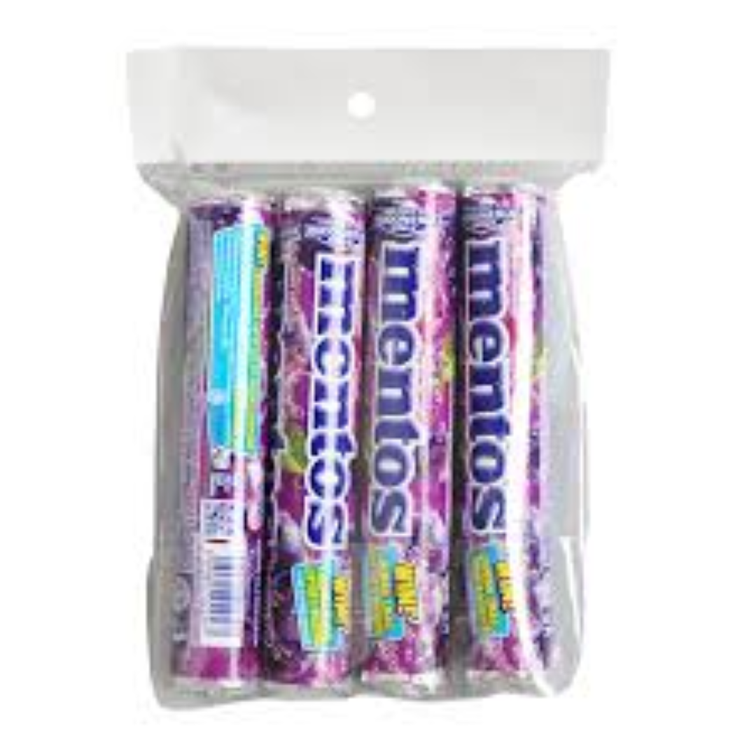MENTOS CANDY ROLL GRAPE 29G